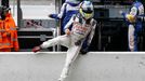 Toyota TS030 driver Alexander Wurz of Austria is seen in the pit lane during the Le Mans 24-hour sportscar race in Le Mans, central France June 22, 2013. REUTERS/Stephane