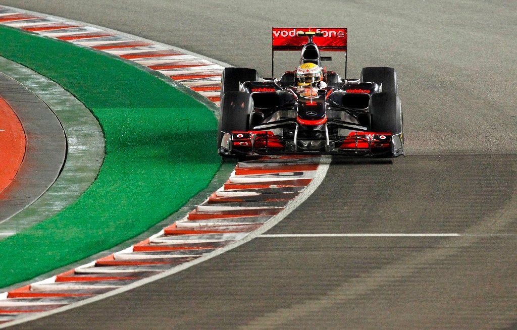 Kvalifikace na VC Singapuru: Lewis Hamilton