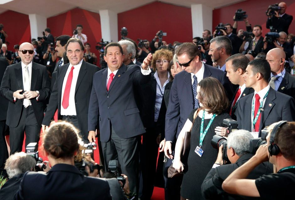 Hugo Chávez v Benátkách