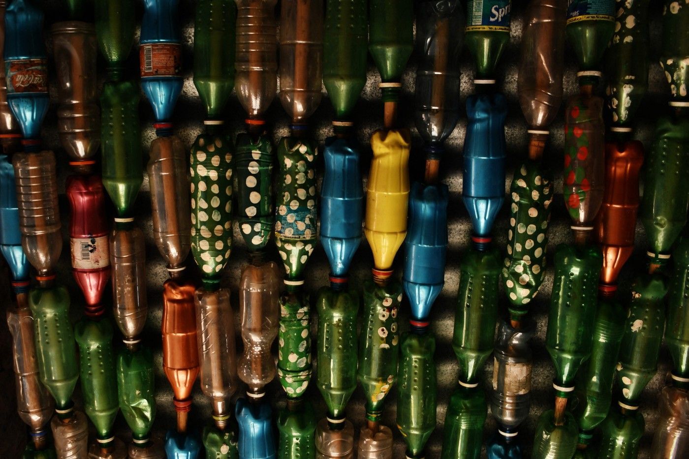 dům, plastové lahve, Peru, plast, stavba