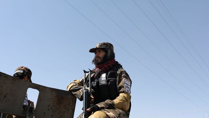 Hlídka Tálibánu - ilustrační foto.