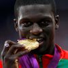 Kirani James z Grenady vyhrál zlato v běhu na 400 metrů na OH 2012