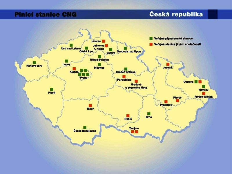 Mapa stanic cng