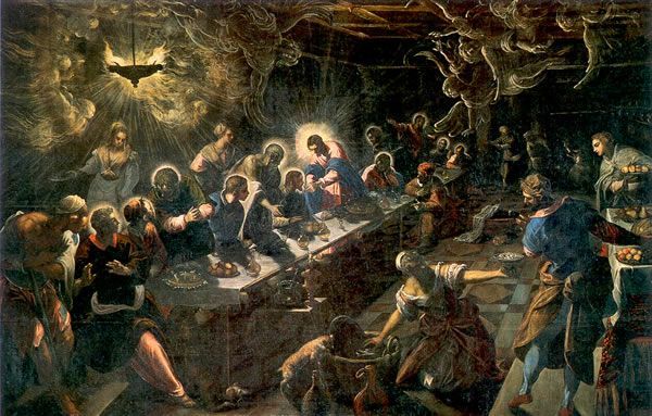 Poslední večeře - Tintoretto