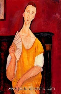 Modigliani - Woman with a Fan