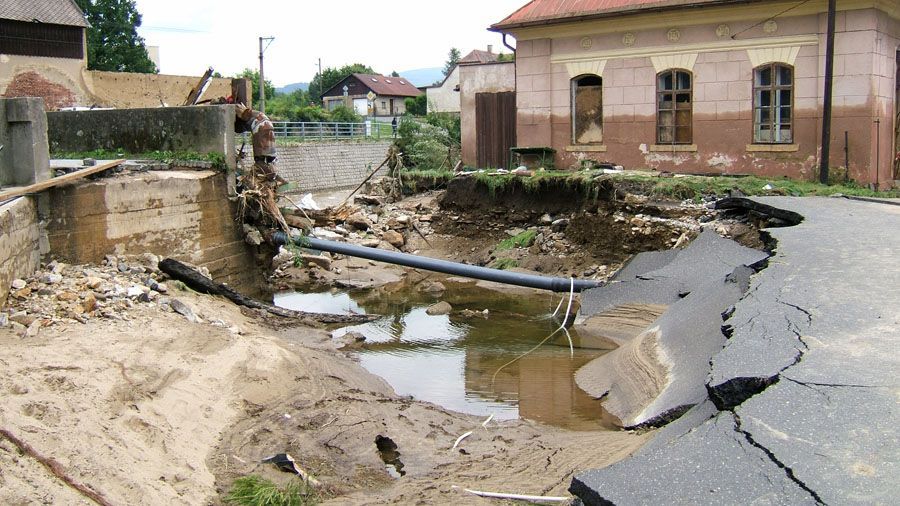 Povodně srpen 2010 - Raspenava