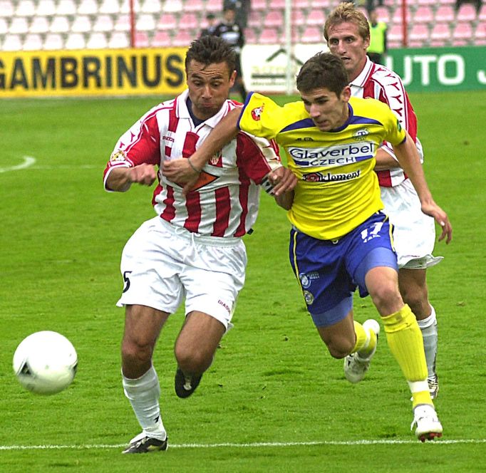 Viktoria Žižkov - FK Teplice: Antonín Mlejnský - Jan Rezek