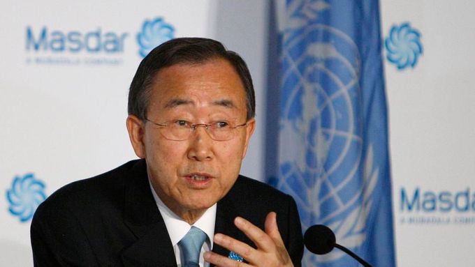 Jihokorejský diplomat Pan Ki-Mun je generálním tajemníkem OSN od roku 2007.