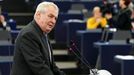 Český prezident Miloš Zeman hovoří v Evropském parlamentu.