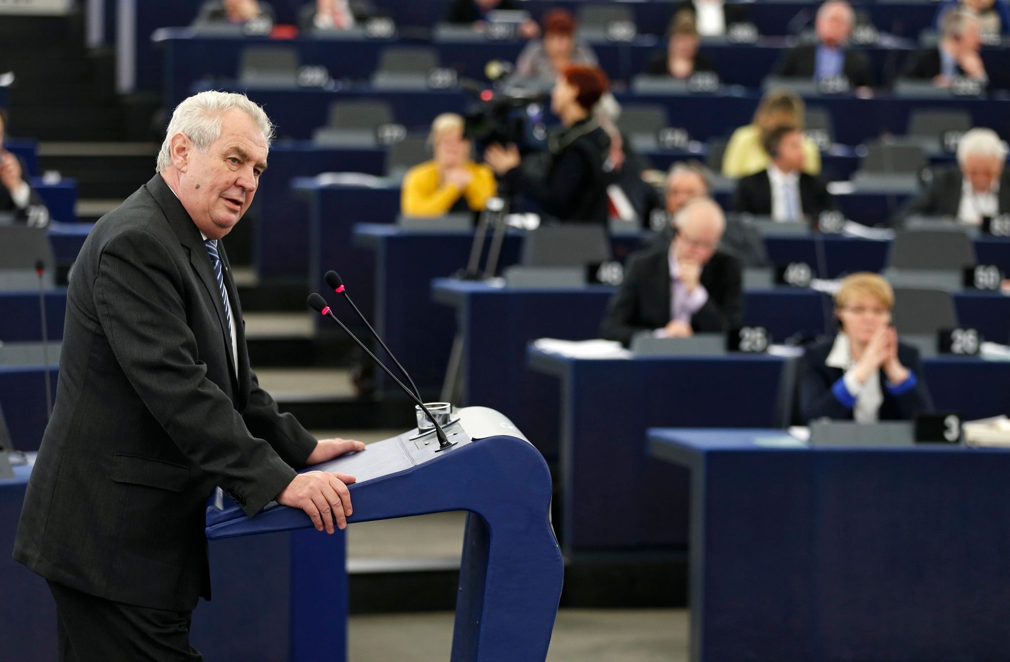 Zeman v Evropském parlamentu