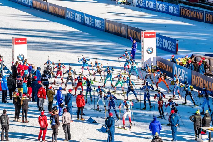 SP Pokljuka, štafeta M