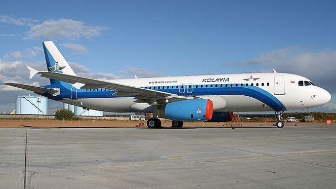 Ruské letadlo společnosti Kolavia.