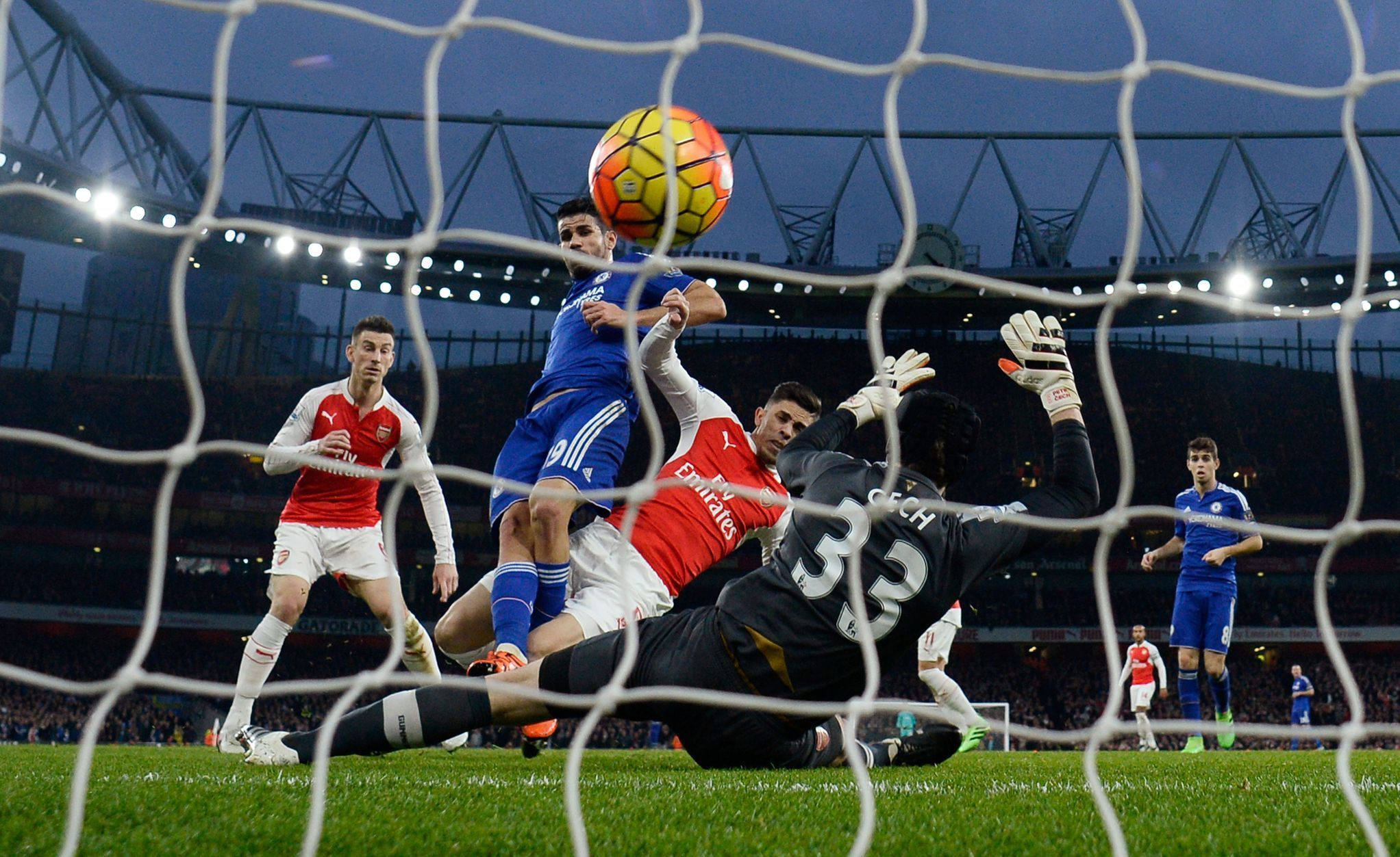 PL, Chelsea-Arsenal: Diego Costa dává gól