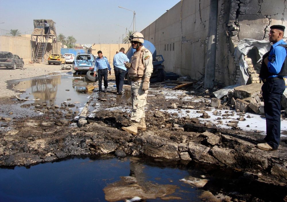 Pumové útoky na Bagdádskou policii: nejméně 17 mrtvých