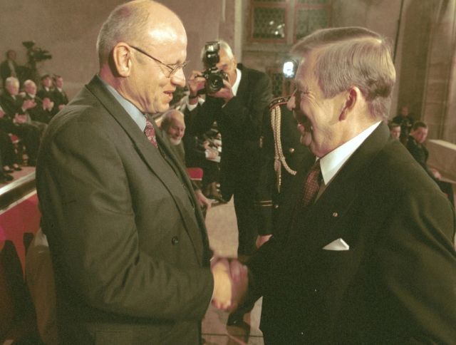 Miloš Rejchrt a Václav Havel