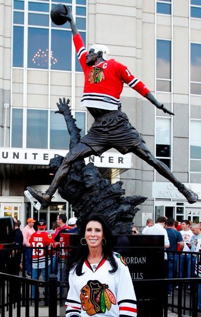 Finále Chicago Blackhawks vs Philadelphia Flyers: fanoušci