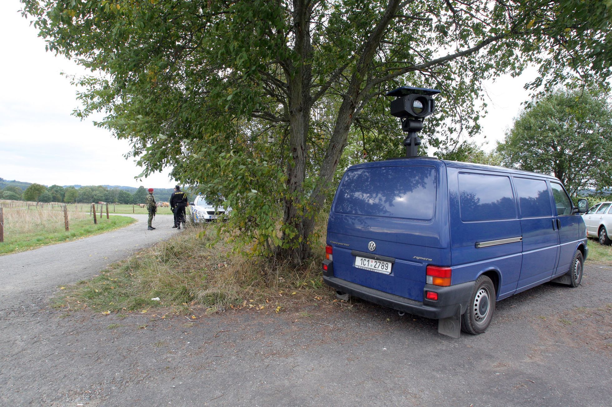 Nácvik ostrahy státní hranice