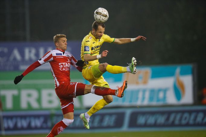 David Rozehnal v dresu belgického Oostende