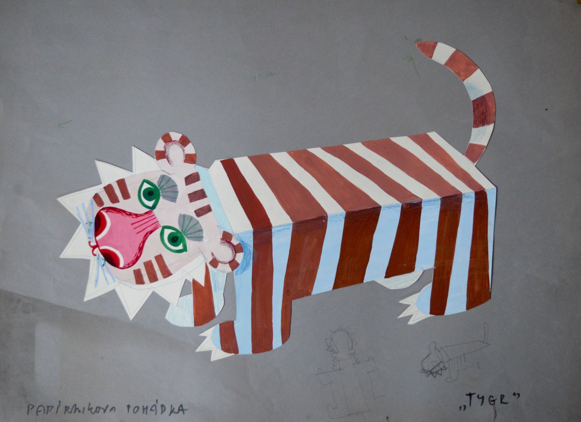 Radek Pilař: Papírové pohádky, Tygr
