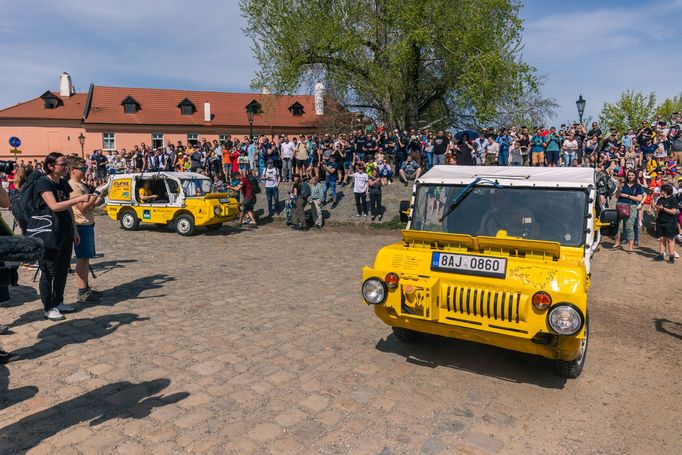 Start Žluté žáby byl dojemný.