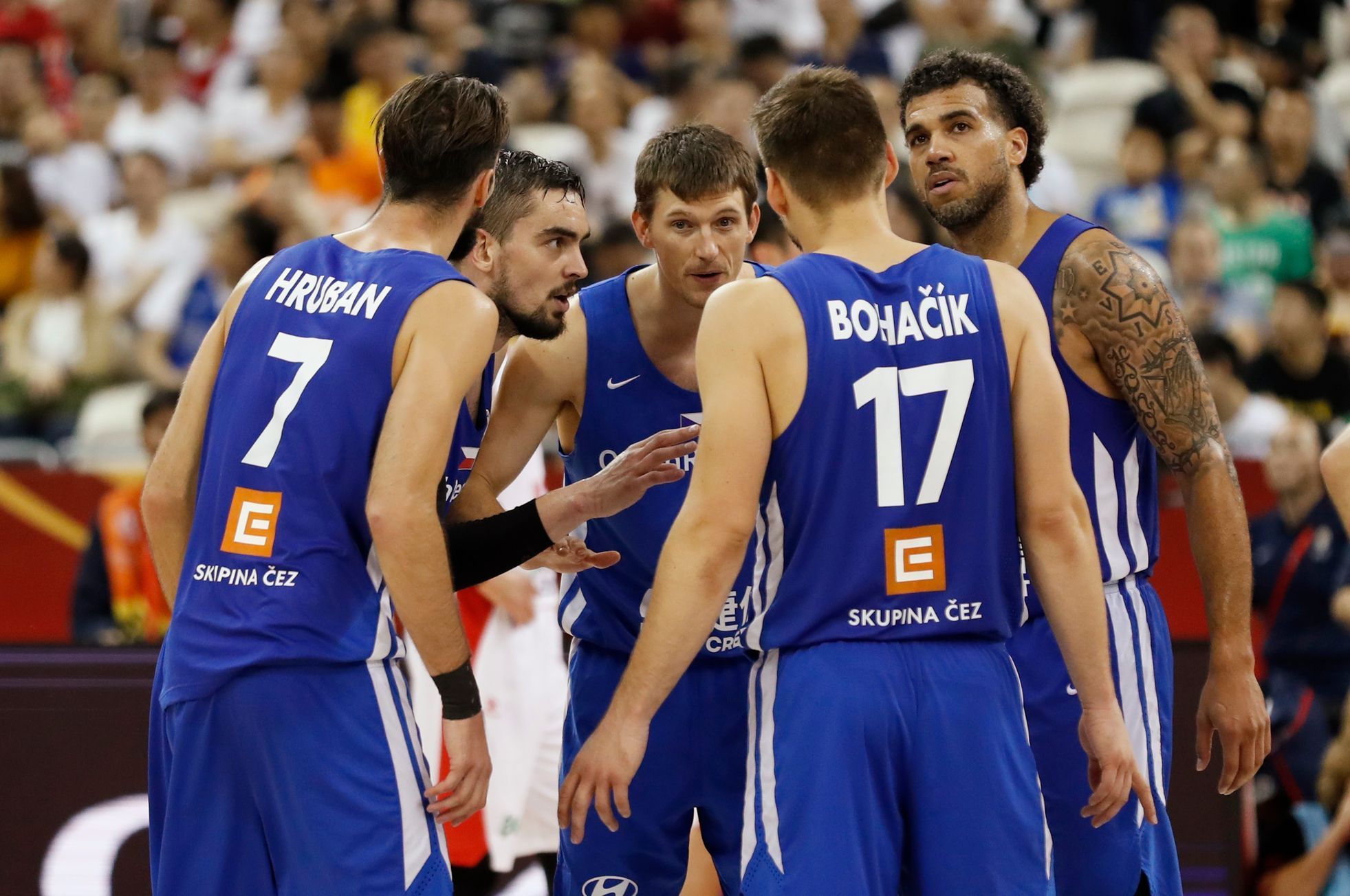 basketbal, MS 2019, Česko - Turecko, čeští basketbalisté koumají, jak vyzrát na Turky
