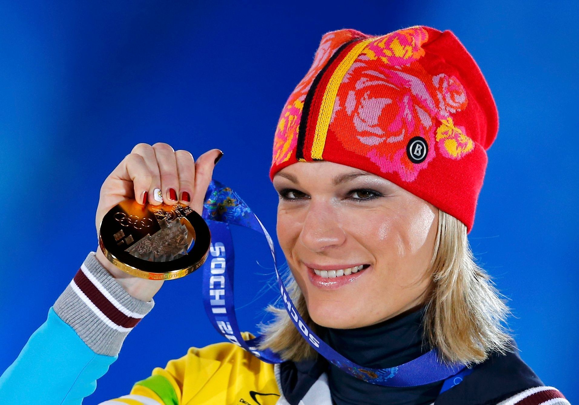 Maria Höflová-Rieschová má zlatou medaili ze superkombinace