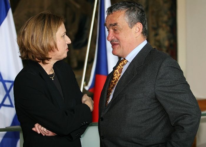 Karel Schwarzenberg a Cipi Livni