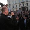 Bohuslav Sobotka na srazu svých příznivců
