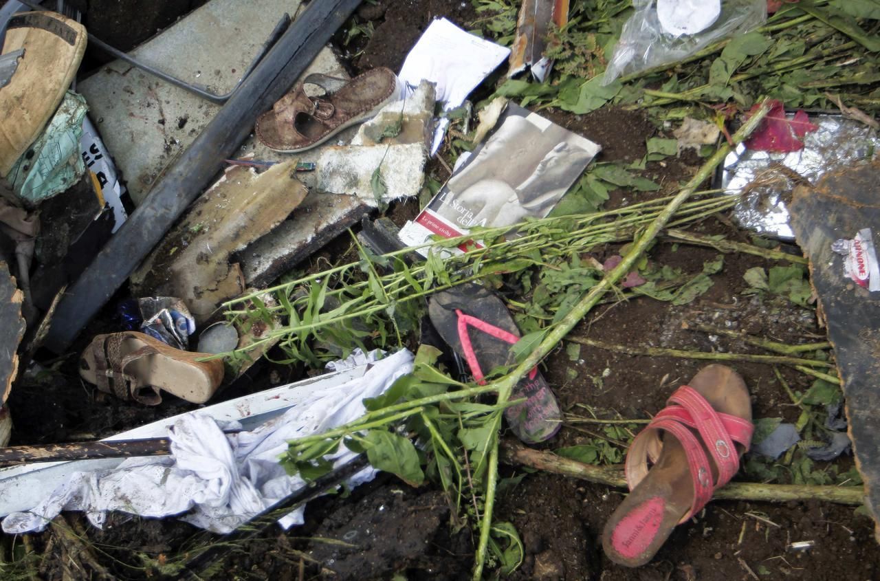 Nehoda italského autobusu