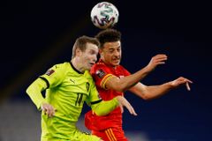 Wales - Česko 1:0. Aktivita Čechů nestačila, výhru domácím vystřelil James
