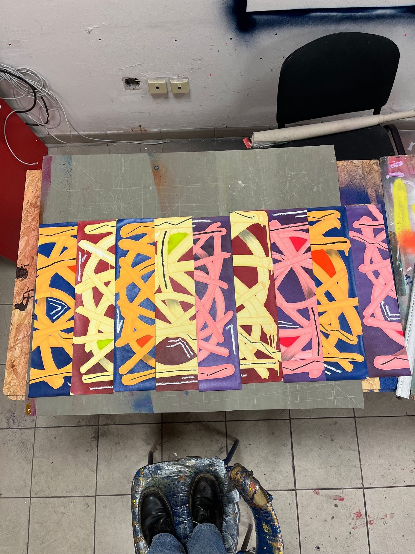 plátna, džísky, móda, umění, denim, výtvor, tvorba, řemeslo, Filip Jeřábek