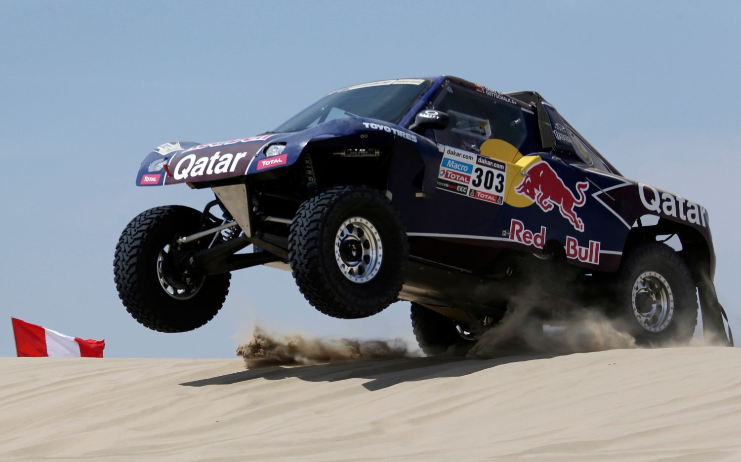 Rallye Dakar 2013, 1. etapa: Násir Al Attíja