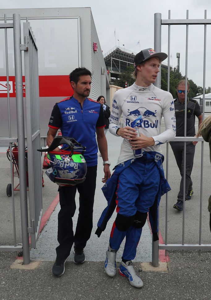 F1, VC Španělska 2018: Brendon Hartley, Toro Rosso