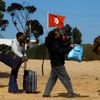 Egyptští uprchlíci utíkají z Libye do Tuniska