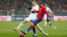 fotbal, Liga mistrů 2018/2019, CSKA Moskva - Viktoria Plzeň, Roman Procházka a Fjodor Čalov