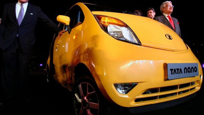 Levné auto Tata Nano se do Evropy nedováželo.