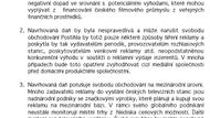 Strana 2 - dopis, který společně ředitelé České televize, Primy a Novy poslali Václavu Klausovi. Zástupci televizí nechtějí, aby Klaus podepsal zákon o fondu kinematografie.