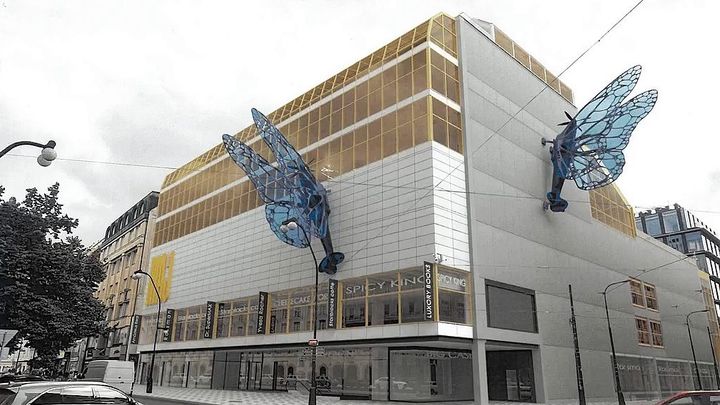 Pražský obchodní dům Máj otevře 24. června. Nabídne prodejny, kavárnu i galerii