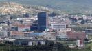 The inter-Korean industrial park in the North Korean border city of Kaesong is seen in this picture taken from the South Korean observation post near the demilitarised zone separating the two Koreas in Paju in this August 11, 2010 file photo. North Korea threatened on March 30, 2013 to shut down the industrial zone it operates jointly with South Korea over perceived insults that the complex is only being kept running to raise money for the impoverished state. "If the puppet traitor group continues to mention the fact Kaesong industrial zone is being kept operating and damages our dignity, it will be mercilessly shut off and shut down," the North's KCNA news agency quoted an agency that operates the factory park just miles north of the rivals' armed border as saying. REUTERS/Jo Yong-Hak/Files (SOUTH KOREA - Tags: MILITARY POLITICS)