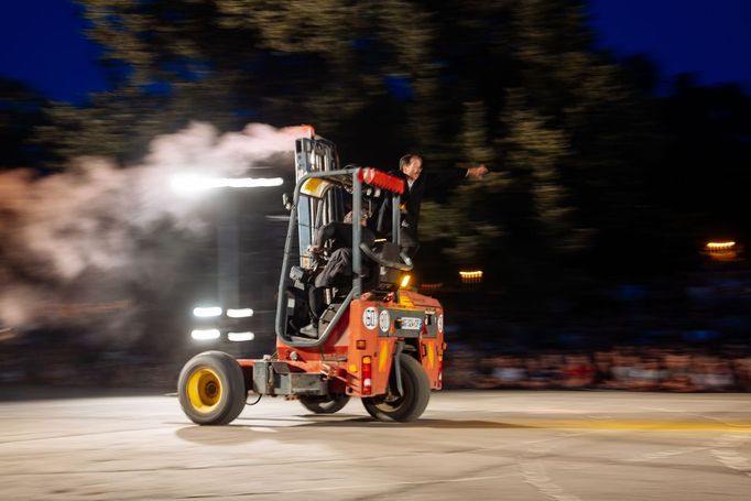 Snímek ze středečního zahájení festivalu Letní Letná.