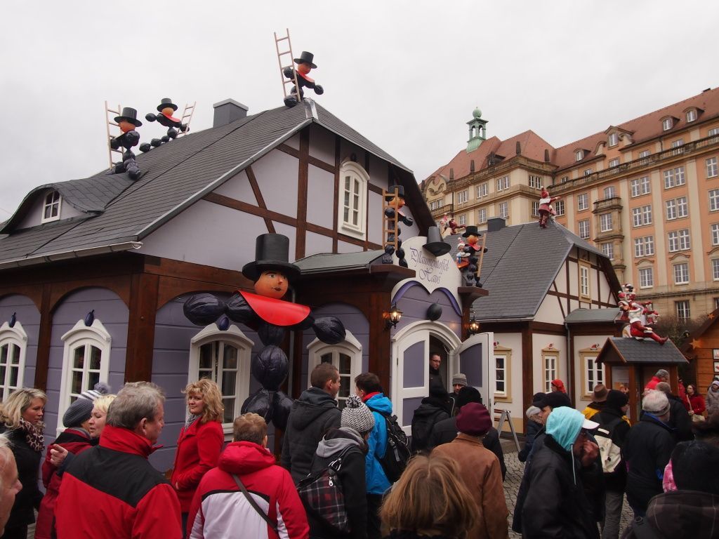 Vánoční trhy - Drážďany, prosinec 2014