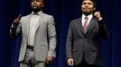 Floyd Mayweather vs. Manny Pacquiao na úvodní tiskové konferenci