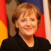 Angela Merkelová na tiskové konferenci