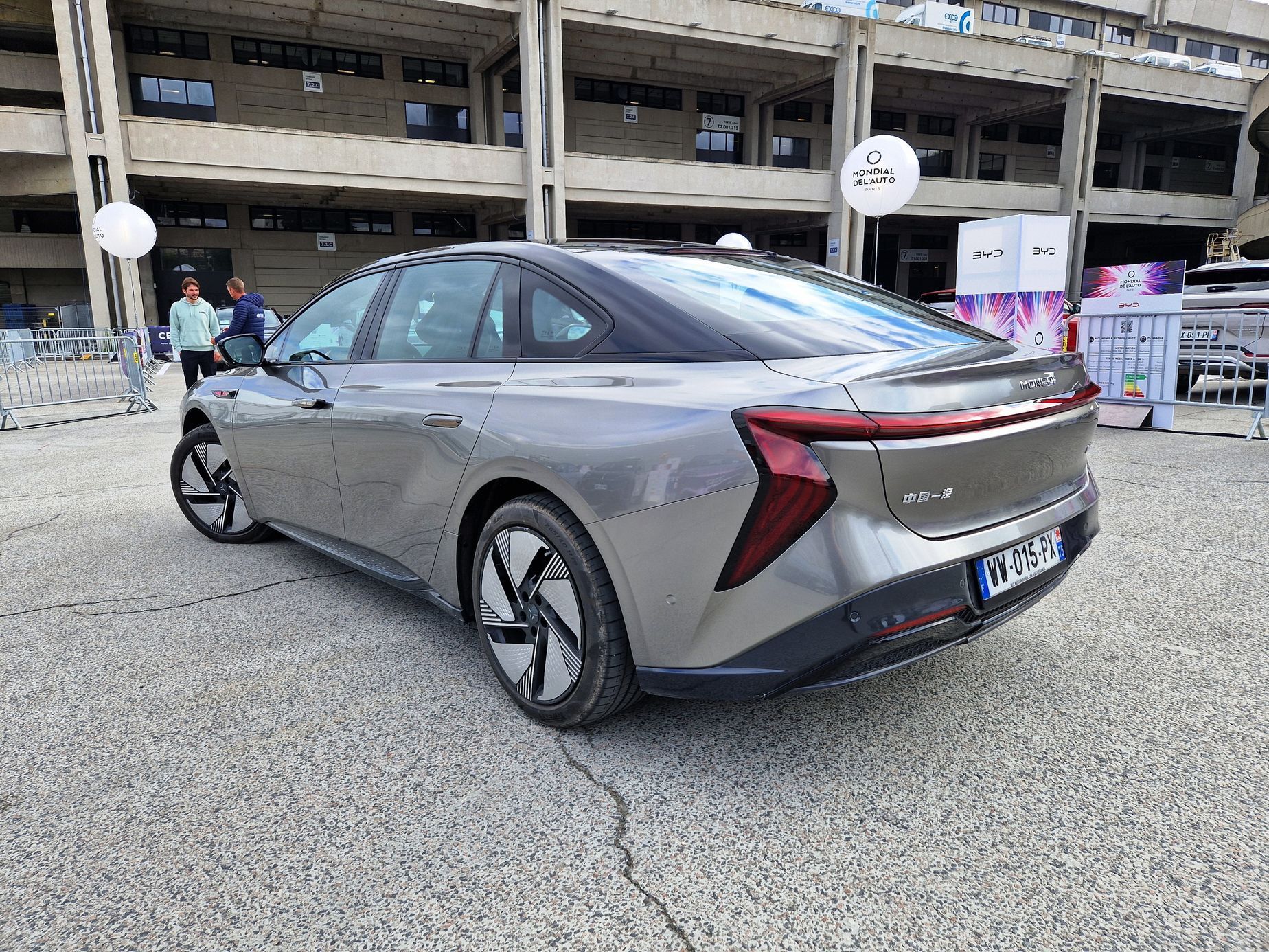 Hongqi testovací jízdy