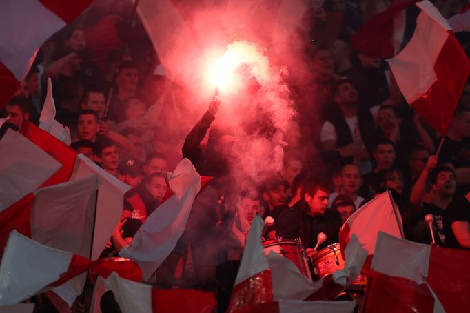 Marakana - stadion Crvené zvezdy Bělehrad.