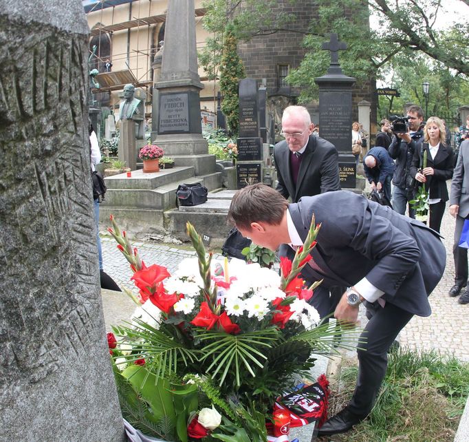 Josef Bican uveden do Síně slávy: Ivan Bican a Rudolf Řepka