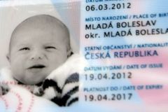 Cestovní pas pro dítě, zápis dítěte do pasu
