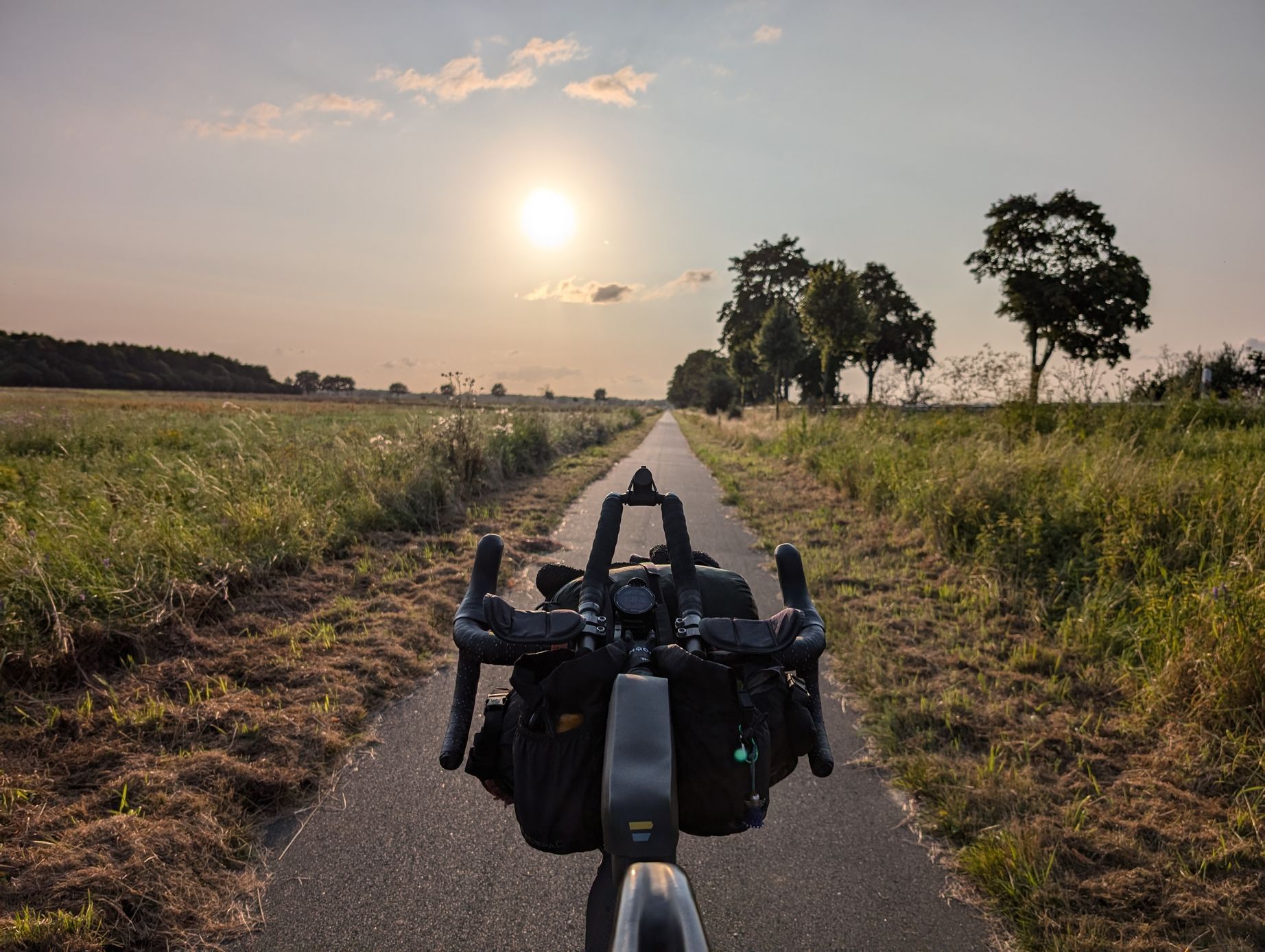 Z cyklocesty Michaela Macháčka