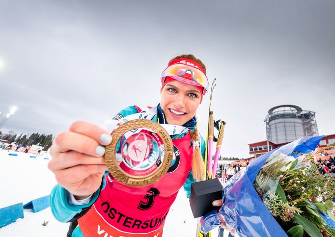 SP Östersund, stíhačka Ž:  Gabriela Koukalová