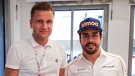 Pavel Turek a Fernando Alonso